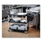 Rubbermaid Commercial Economy Plastic Cart, Three-Shelf, 18-5/8w x 33-5/8d x 37-3/4h, Black FG342488BLA - alternate 5